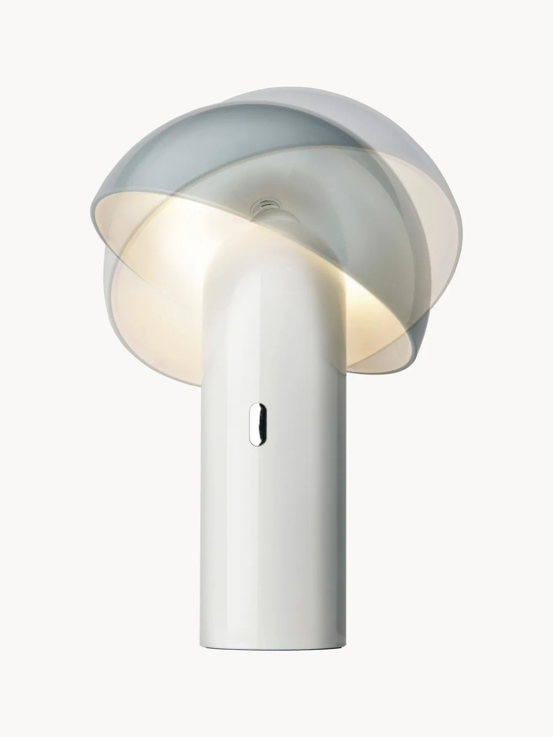Online sompex Petite lampe à poser LED mobile, à intensité variable Svamp Blanc