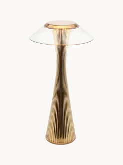 Outlet Kartell Petite lampe à poser LED mobile Space Doré