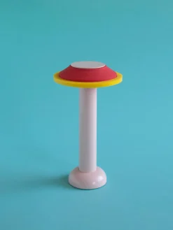Clearance Sowden Petite lampe à poser LED mobile PL2, intensité lumineuse variable Pêche, rouge corail, jaune, blanc