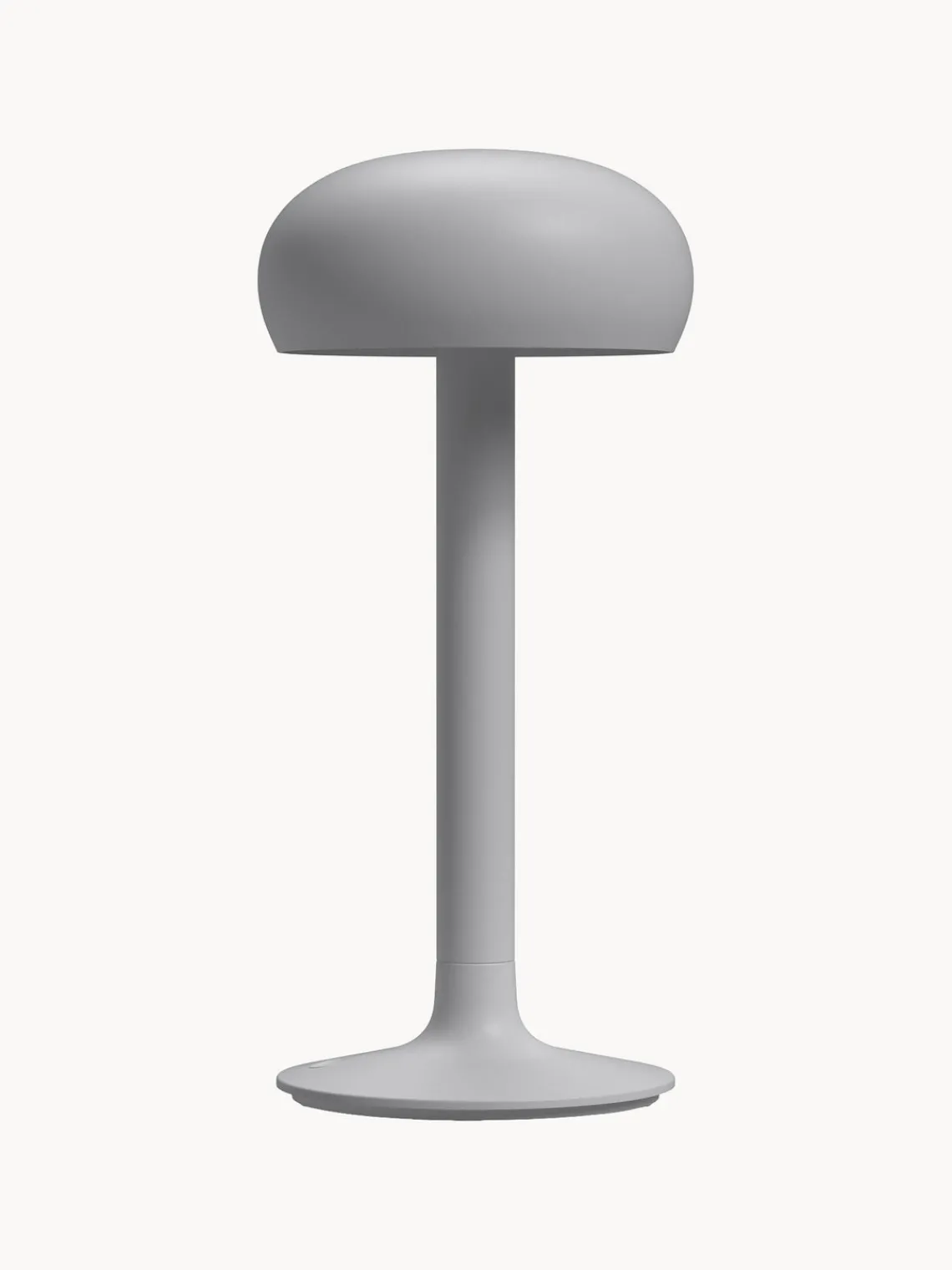 Outlet Eva Solo Petite lampe à poser LED mobile Emendo, intensité lumineuse variable Gris clair