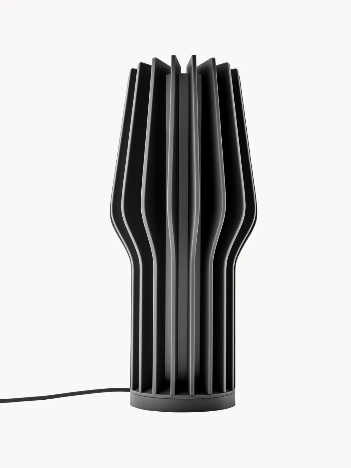 Sale Eva Solo Petite lampe à poser LED mobile Radiant, intensité lumineuse variable Noir