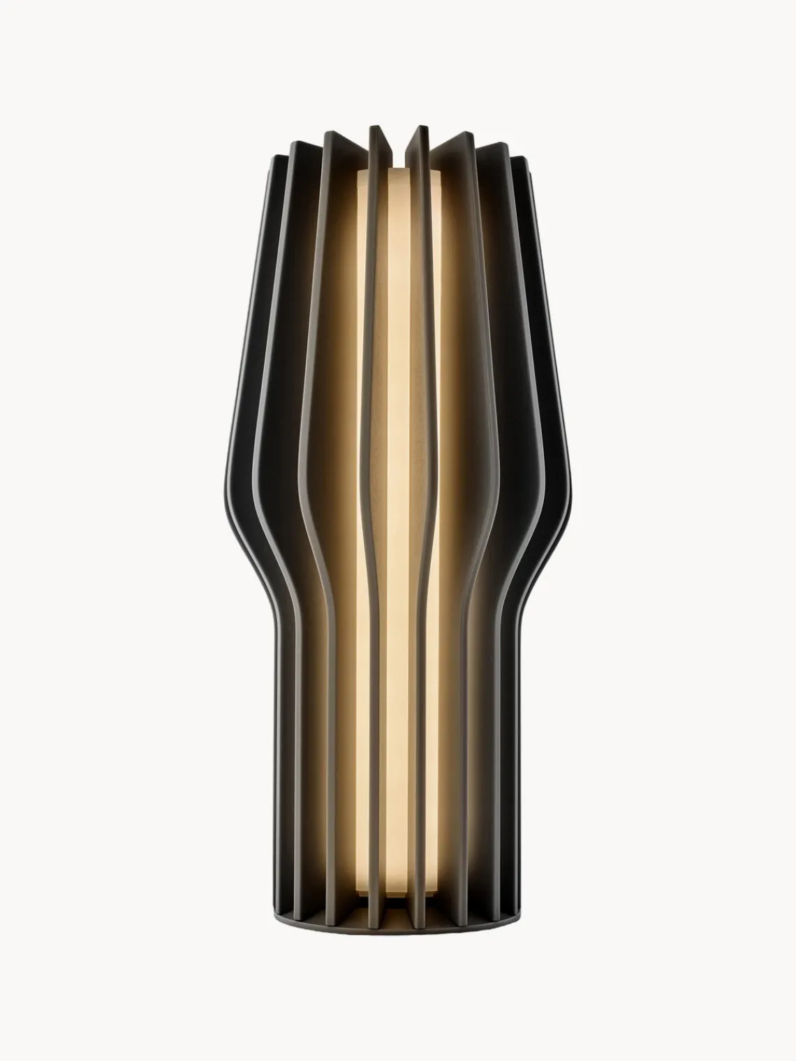 Sale Eva Solo Petite lampe à poser LED mobile Radiant, intensité lumineuse variable Noir
