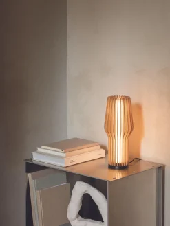 New Eva Solo Petite lampe à poser LED mobile Radiant, intensité lumineuse variable Bois de chêne