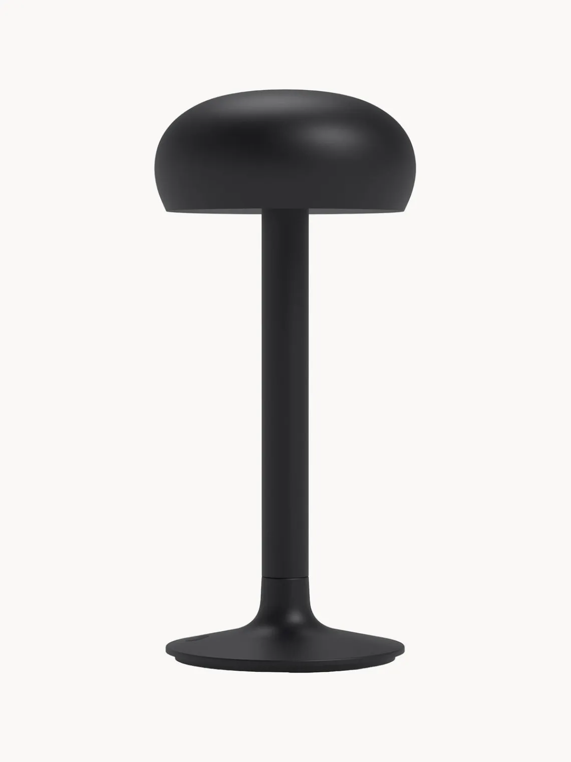 New Eva Solo Petite lampe à poser LED mobile Emendo, intensité lumineuse variable Noir