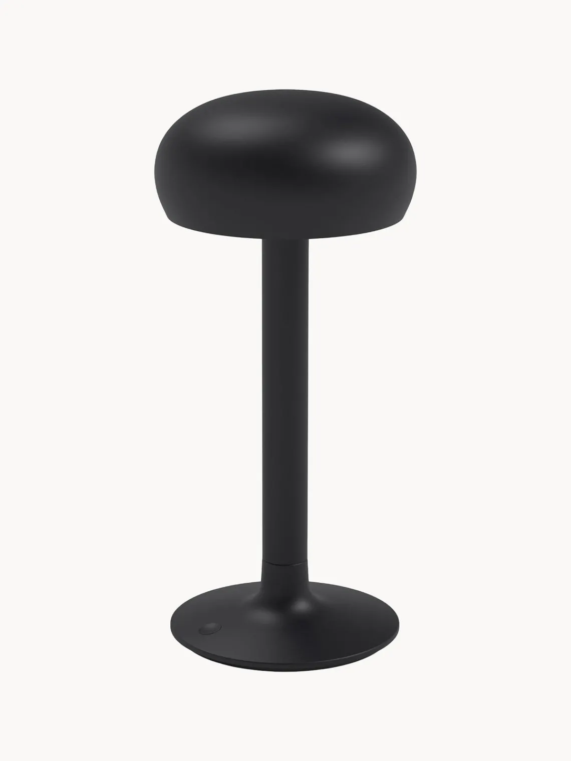 New Eva Solo Petite lampe à poser LED mobile Emendo, intensité lumineuse variable Noir