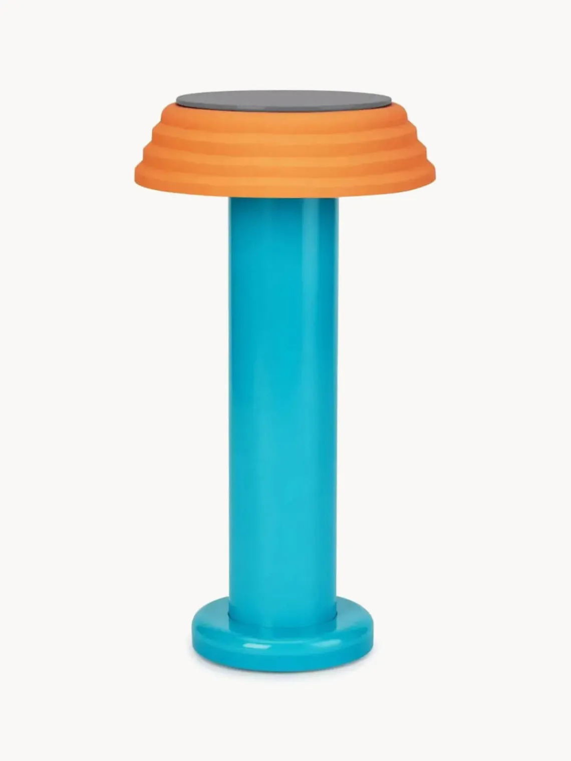 Outlet Sowden Petite lampe à poser LED mobile PL1, intensité lumineuse variable Orange, turquoise