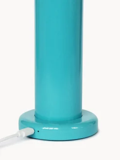 Outlet Sowden Petite lampe à poser LED mobile PL1, intensité lumineuse variable Orange, turquoise