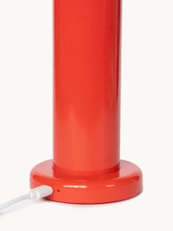 Fashion Sowden Petite lampe à poser LED mobile PL1, intensité lumineuse variable Jaune pâle, rouge
