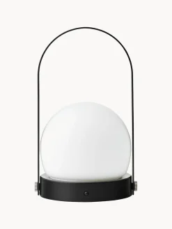 Discount Audo Copenhagen Petite lampe à poser mobile Carrie, à intensité variable Blanc, noir