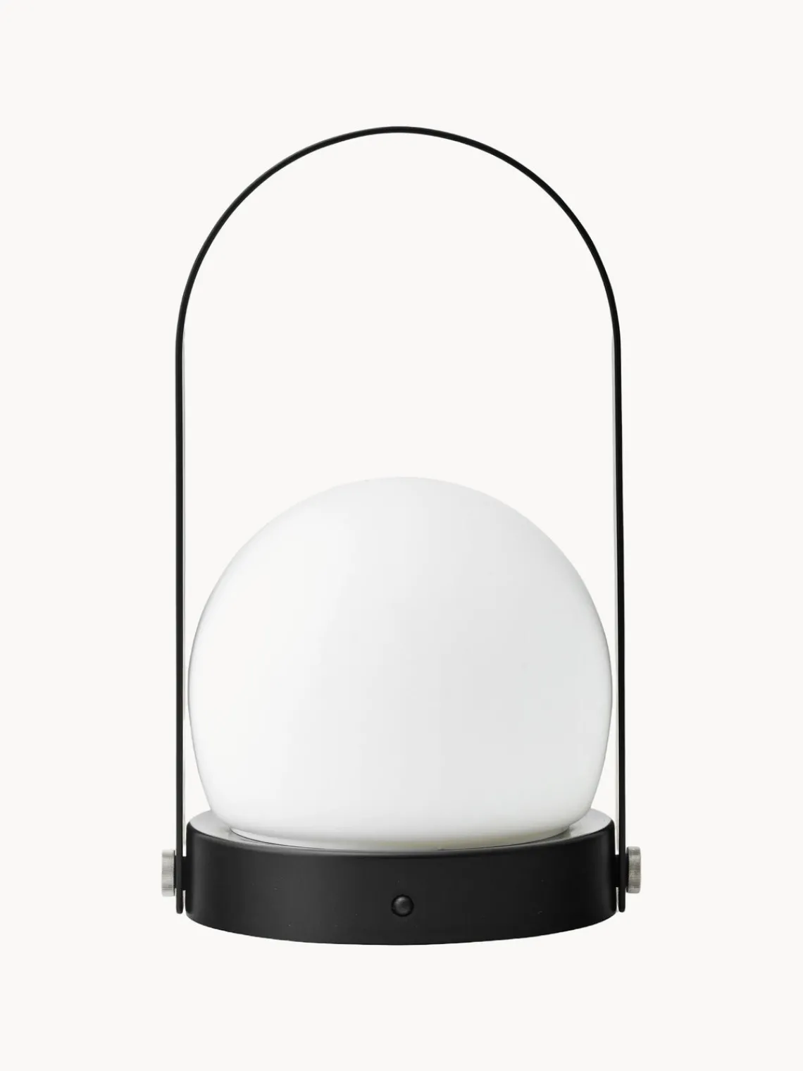 Discount Audo Copenhagen Petite lampe à poser mobile Carrie, à intensité variable Blanc, noir