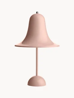 Fashion Verpan Petite lampe à poser mobile LED Pantop, design Verner Panton Vieux rose, haute brillance
