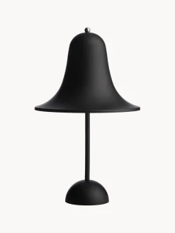 Outlet Verpan Petite lampe à poser mobile LED Pantop, design Verner Panton Noir, mat