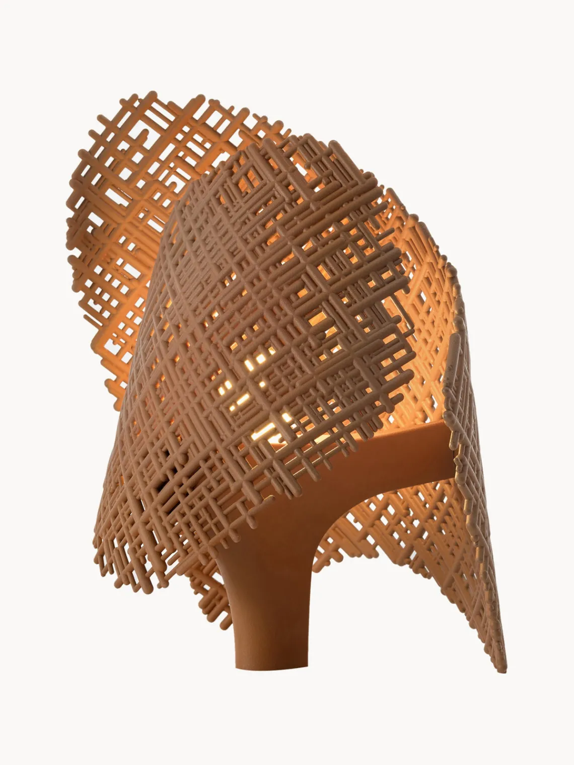 Outlet Kartell Petite lampe à poser Tea Terracotta