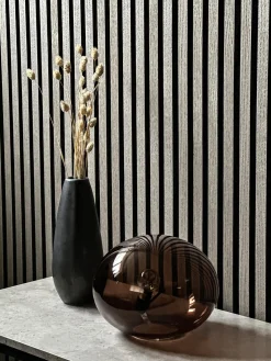 Best Aneta Petite lampe de table Globe, tailles variées Brun, transparent