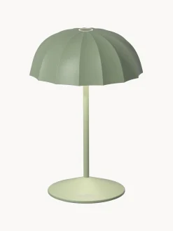 Online sompex Petite lampe d'extérieur LED mobile Ombrellino, intensité lumineuse variable Vert olive