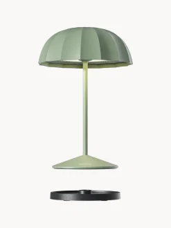 Online sompex Petite lampe d'extérieur LED mobile Ombrellino, intensité lumineuse variable Vert olive