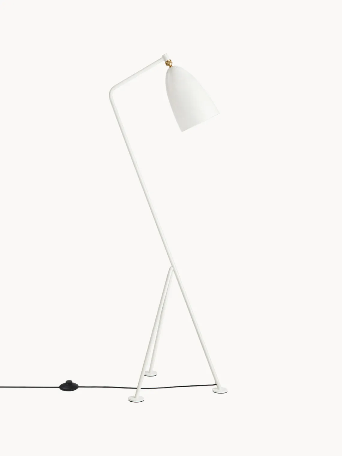 Sale GUBI Petite liseuse Gräshoppa, orientable Blanc, haute brillance