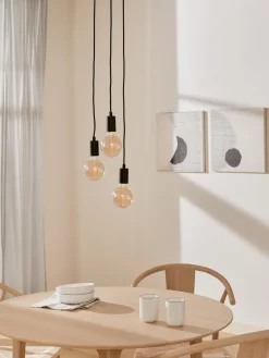 Online Markslöjd Petite suspension 3 lampes ampoule nue Sky