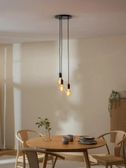 Online Markslöjd Petite suspension 3 lampes ampoule nue Sky