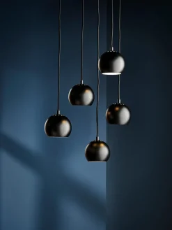 Fashion Frandsen Petite suspension boule Ball Noir, mat
