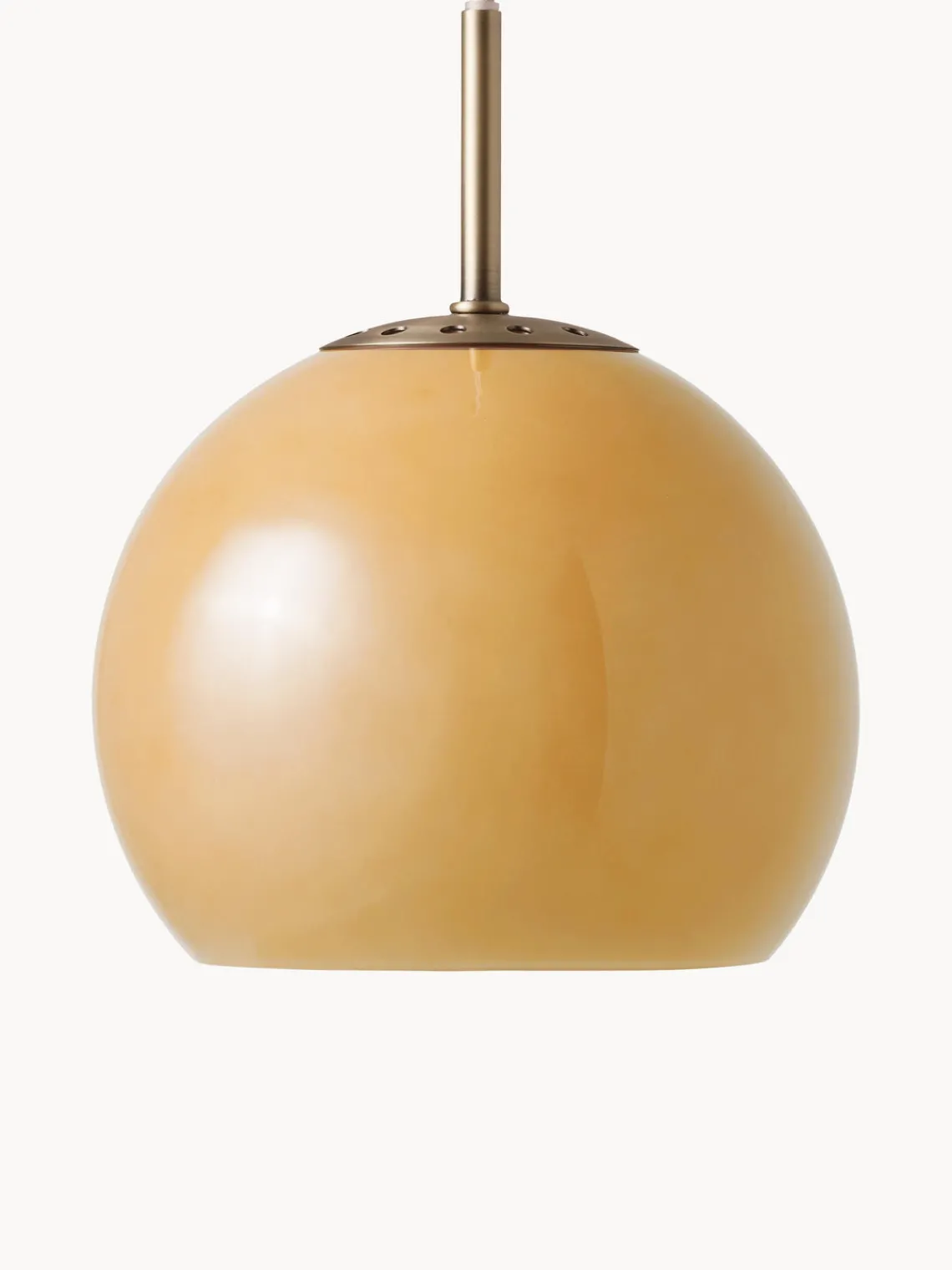 Best Frandsen Petite suspension boule Ball Ocre, haute brillance