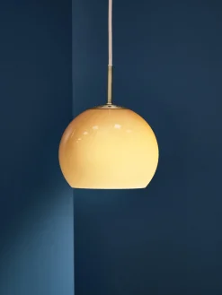 Best Frandsen Petite suspension boule Ball Ocre, haute brillance