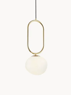 Fashion Design for the People Petite suspension boule en verre Shapes