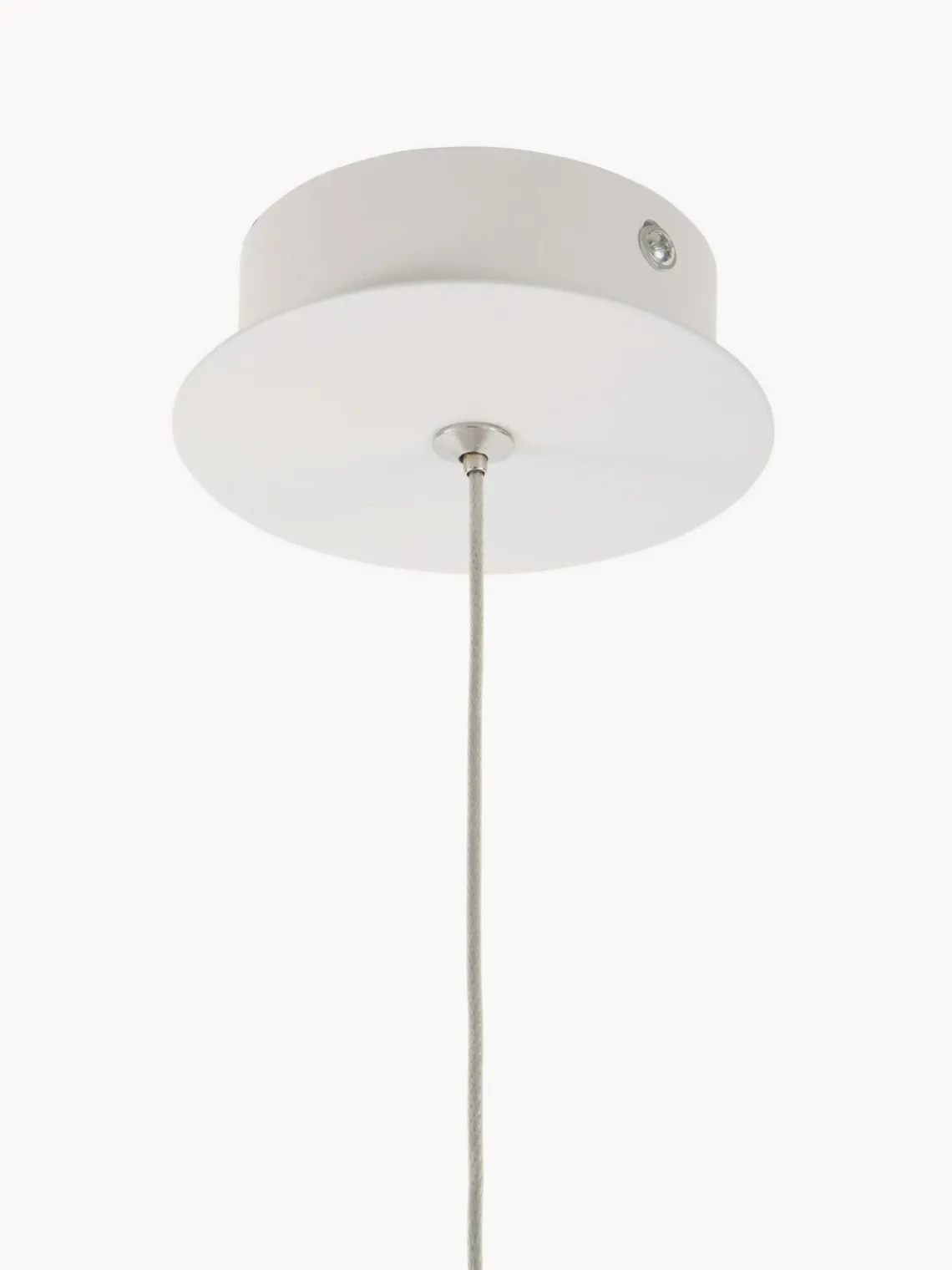 Clearance Nova Luce Petite suspension design en verre et béton Zero
