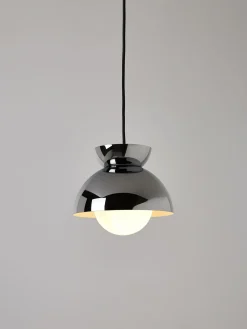 Hot Frandsen Petite suspension design Butterfly Argenté, haute brillance