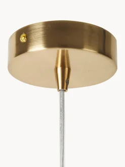 Best Nova Luce Petite suspension en verre dépoli Vario