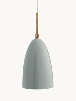 Outlet GUBI Petite suspension Gräshoppa Gris, or laiton