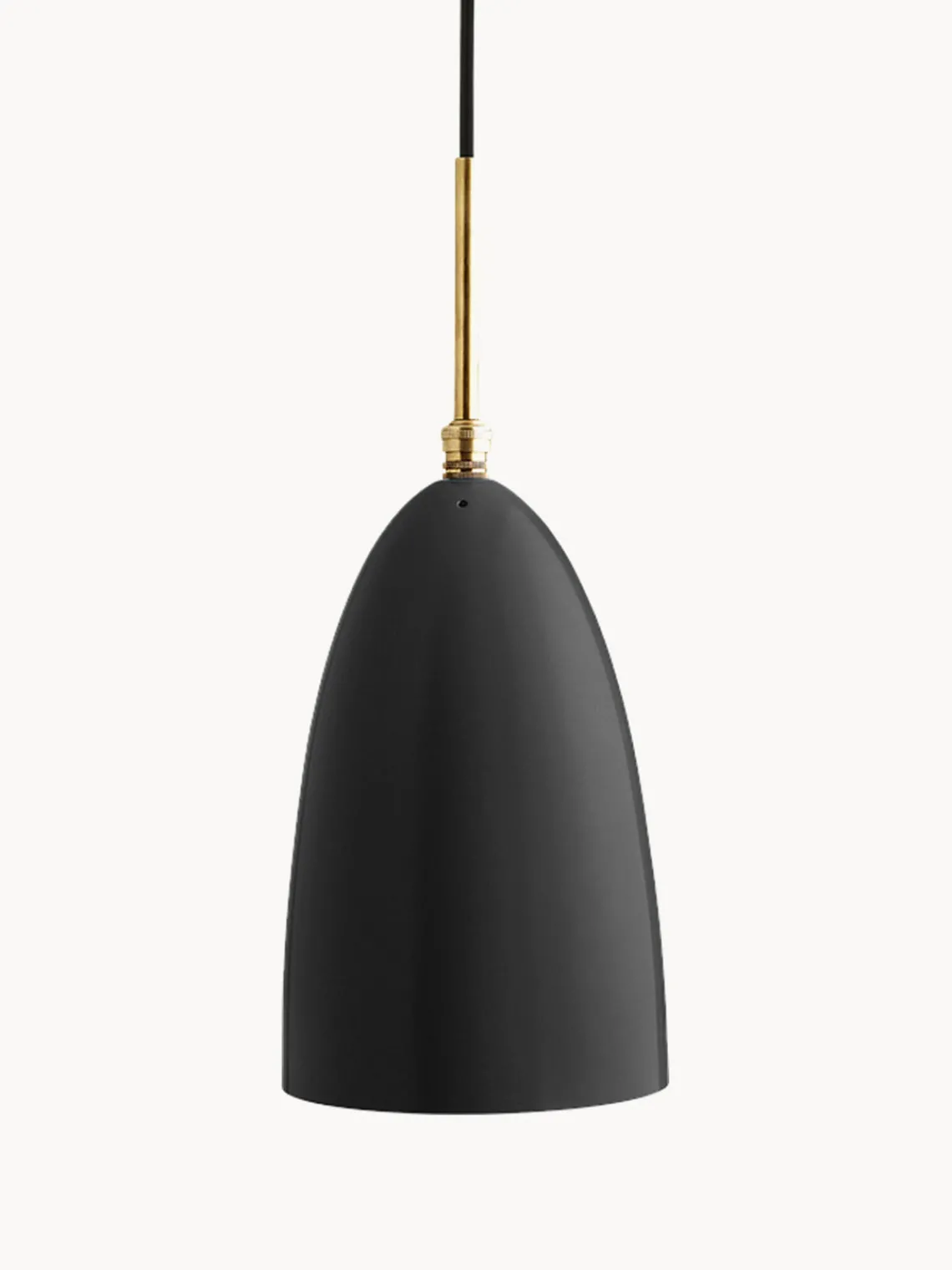 Best GUBI Petite suspension Gräshoppa Noir, mat