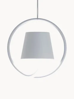 New zafferano Petite suspension LED mobile Poldina, intensité lumineuse variable Blanc, mat