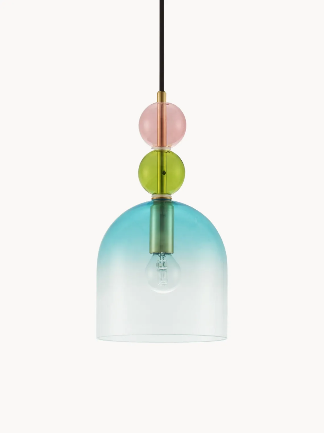 New Nova Luce Petite suspension Murano