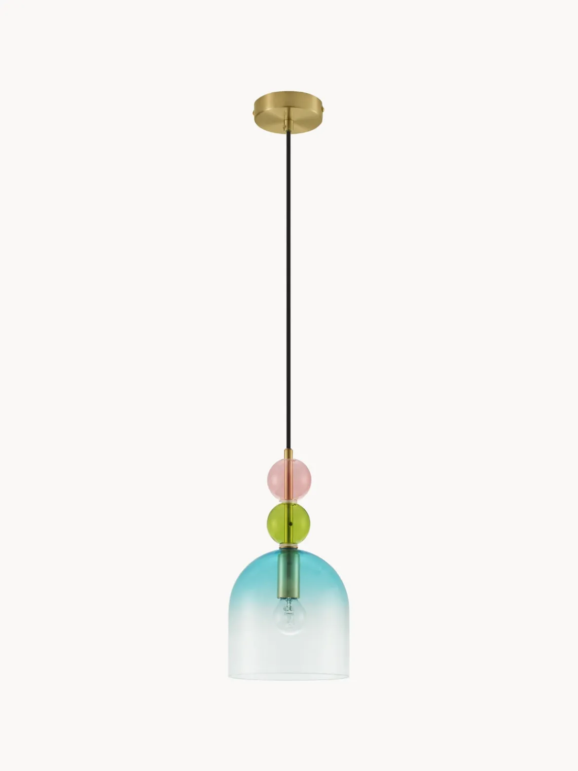 New Nova Luce Petite suspension Murano