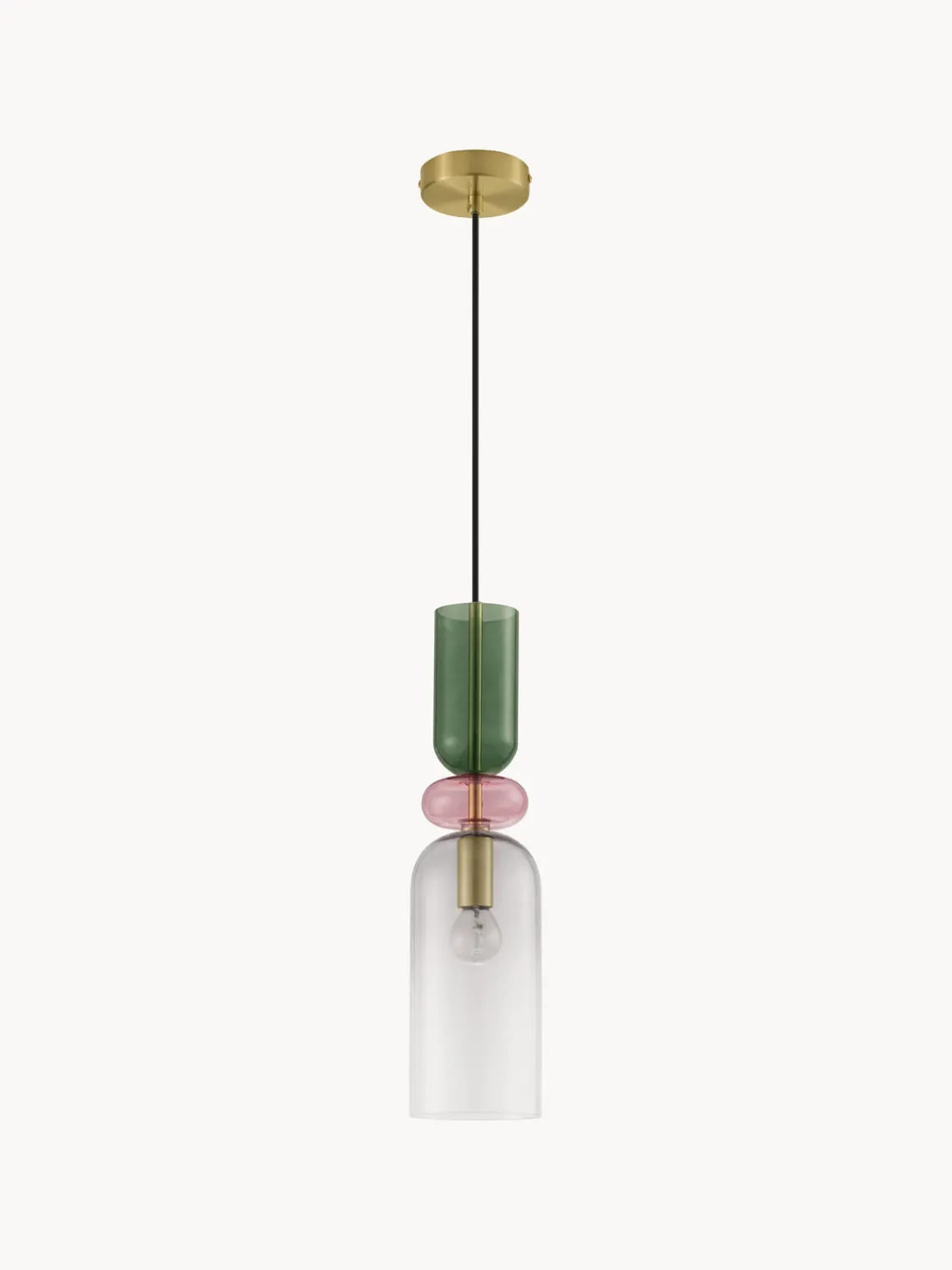 Sale Nova Luce Petite suspension Murano