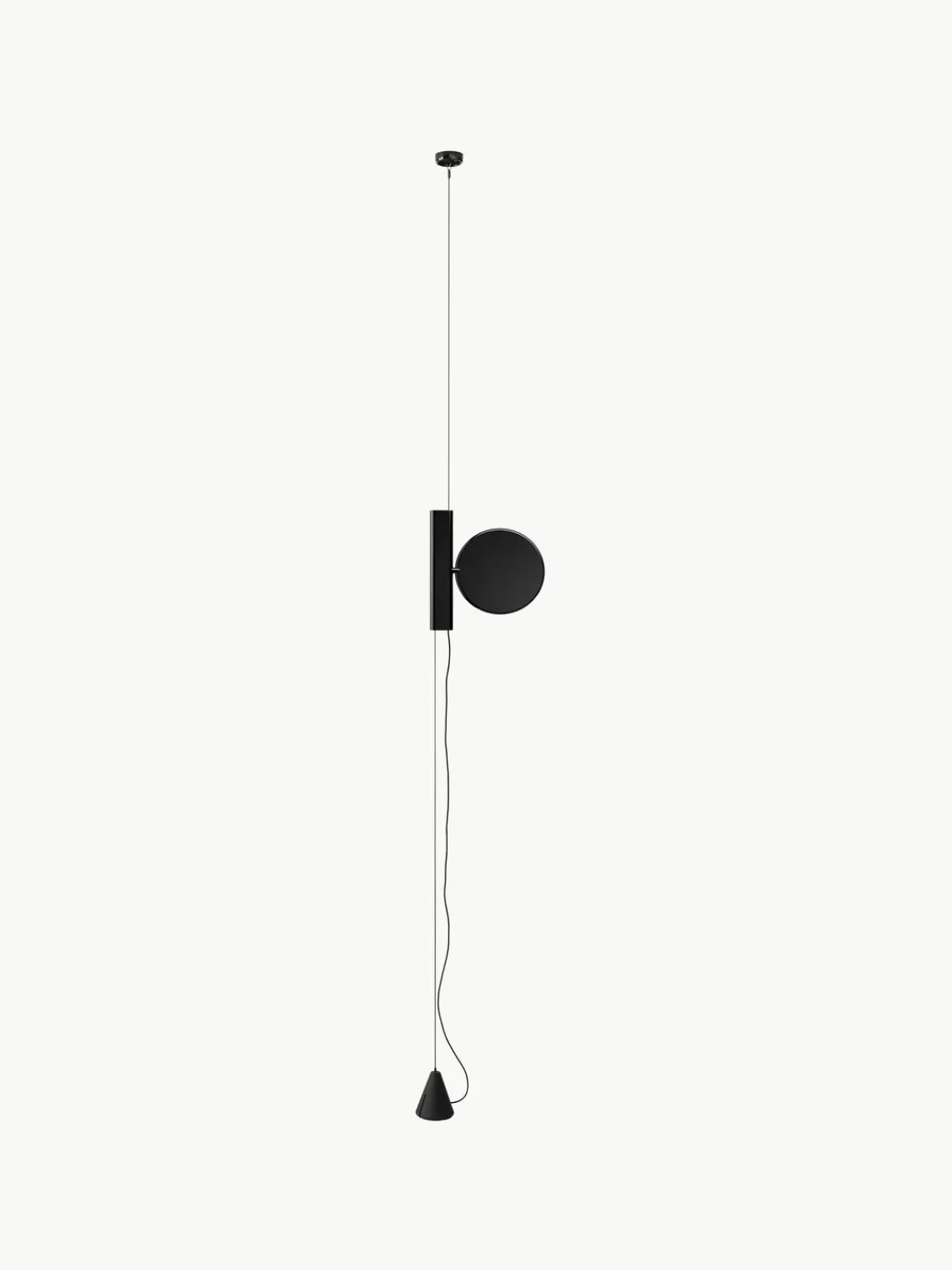Sale Flos Petite suspension Ok, intensité lumineuse variable Noir