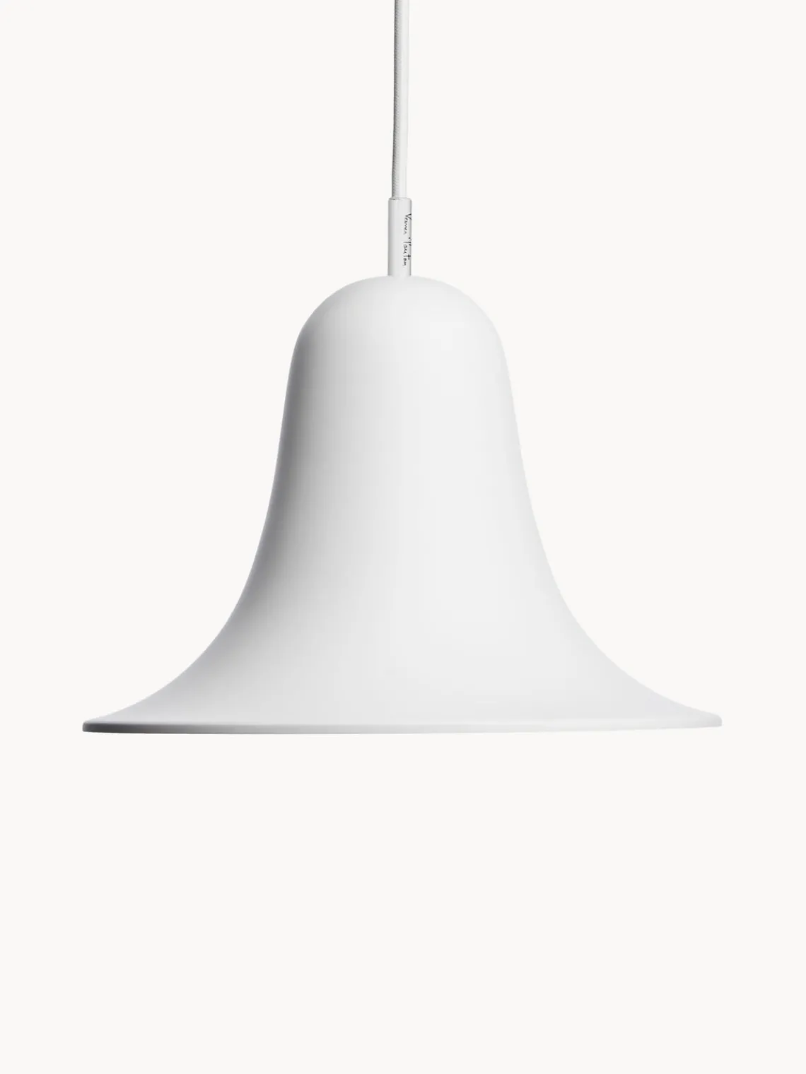 Fashion Verpan Petite suspension Pantop, design Verner Panton Blanc, mat
