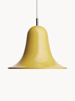 Fashion Verpan Petite suspension Pantop, design Verner Panton Jaune moutarde, haute brillance