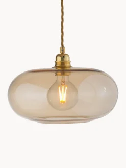 Best EBB & FLOW Petite suspension soufflée bouche Horizon Beige, doré