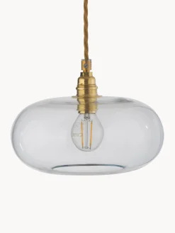 Best EBB & FLOW Petite suspension soufflée bouche Horizon Transparent, doré