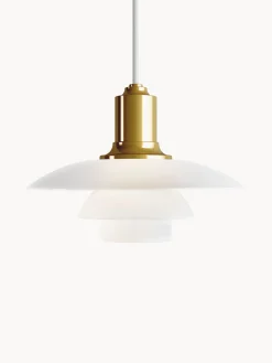 Best Louis Poulsen Petite suspension soufflée bouche PH 2/1 Doré, blanc