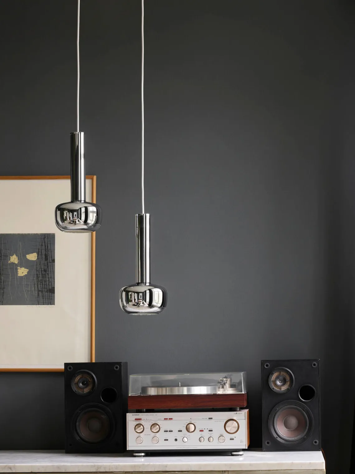 Clearance Louis Poulsen Petite suspension VL 56 Argenté