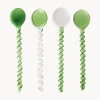Sale HKLIVING Petites cuillères à café en verre Emeralds, 4 pièces