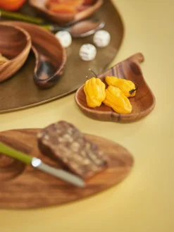Discount HKLIVING Petits bols artisanaux en acacia Fruit, 2 pièces