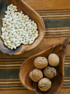 Discount HKLIVING Petits bols artisanaux en acacia Fruit, 2 pièces