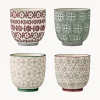 Hot Bloomingville Petits mugs maison de campagne Julia, 4 élém.