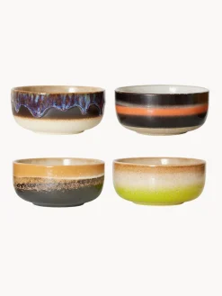 Online HKLIVING Petits plats en grès faits main 70's, 4 élém. Design 1