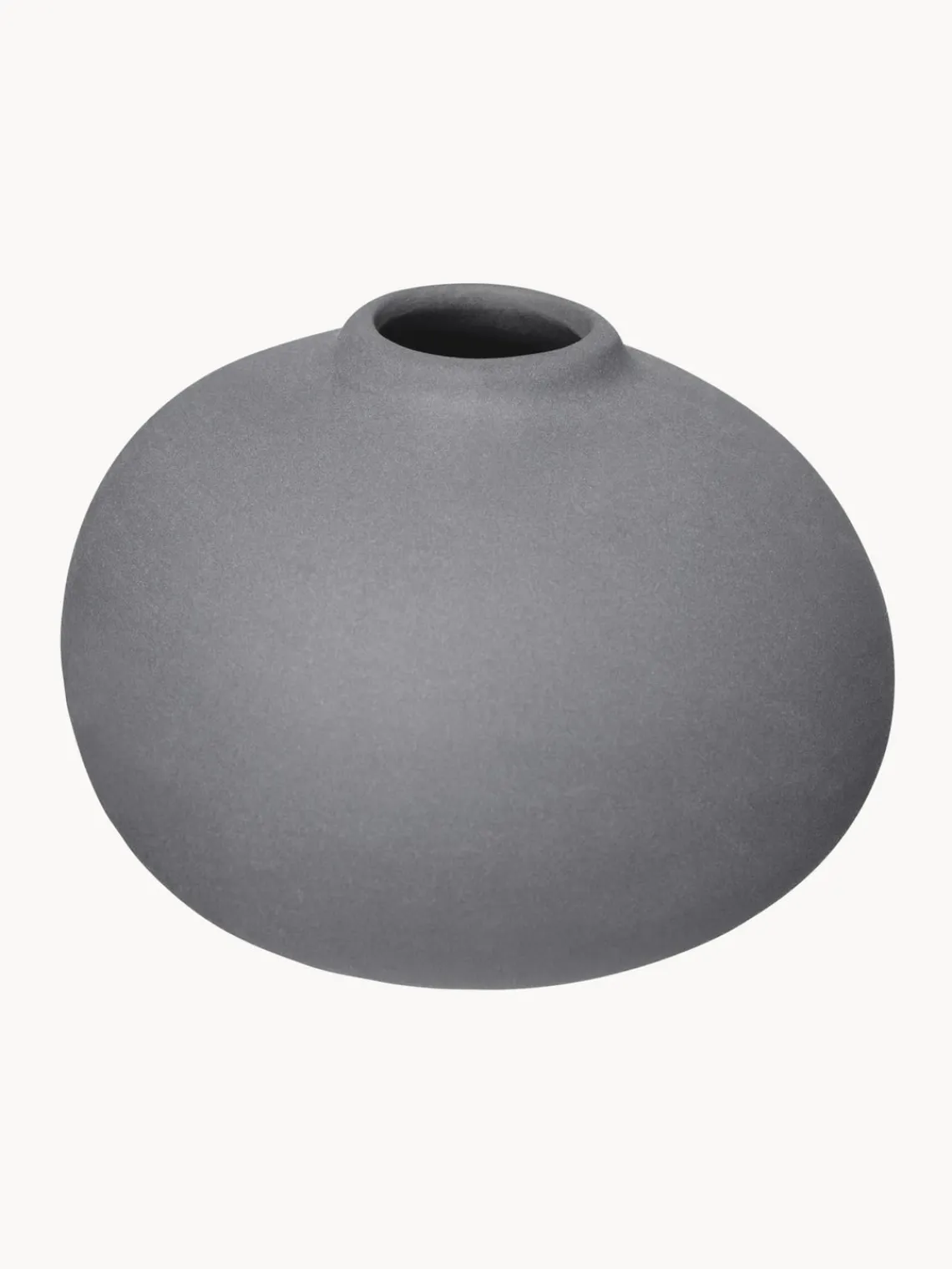 Discount blomus Petits vases en porcelaine Nona, 3 élém. Gris foncé