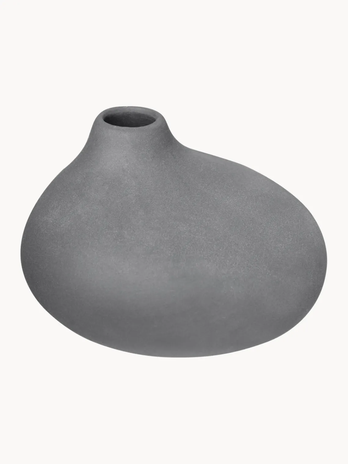 Discount blomus Petits vases en porcelaine Nona, 3 élém. Gris foncé